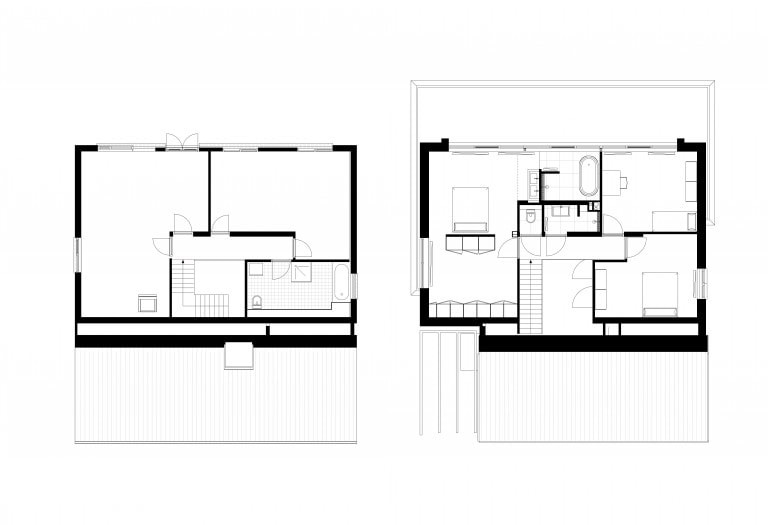 1-2-transformatie-duurzame-villa-plattegronden-bestaande-en-nieuwe-situatie-verdieping-1